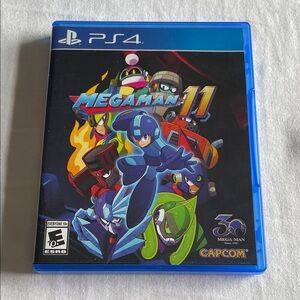 Mega Man 11 for PS4 - Blue Case